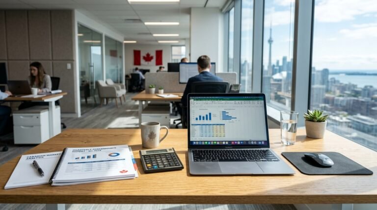 Corporate tax rates Canada 2026 — business owner reviewing corporate tax return with accountant